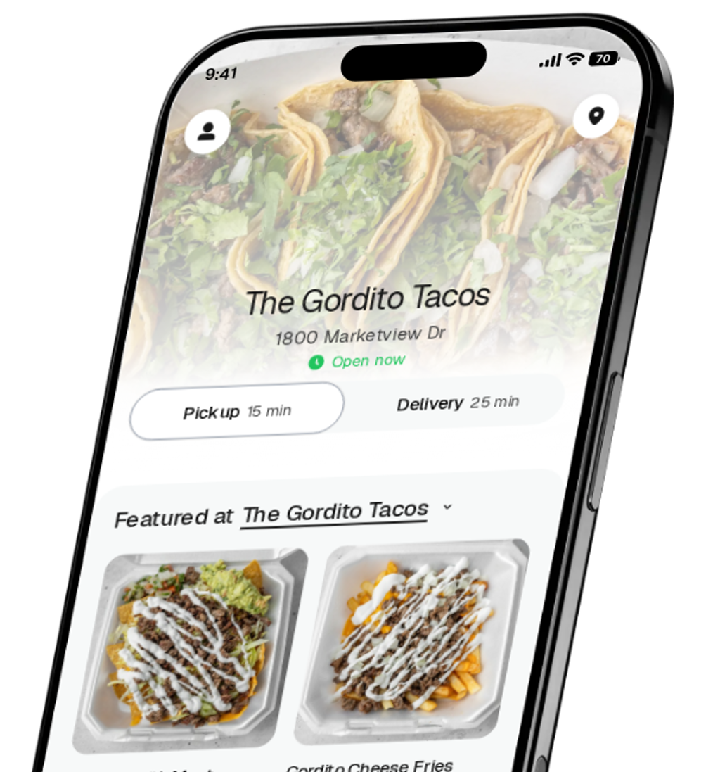 The Gordito Tacos app preview