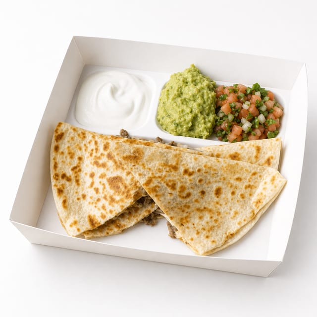 Meat Quesadilla.